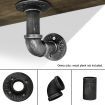 Artiss 8x Floating Pipe Shelf DIY Metal Wall Brackets