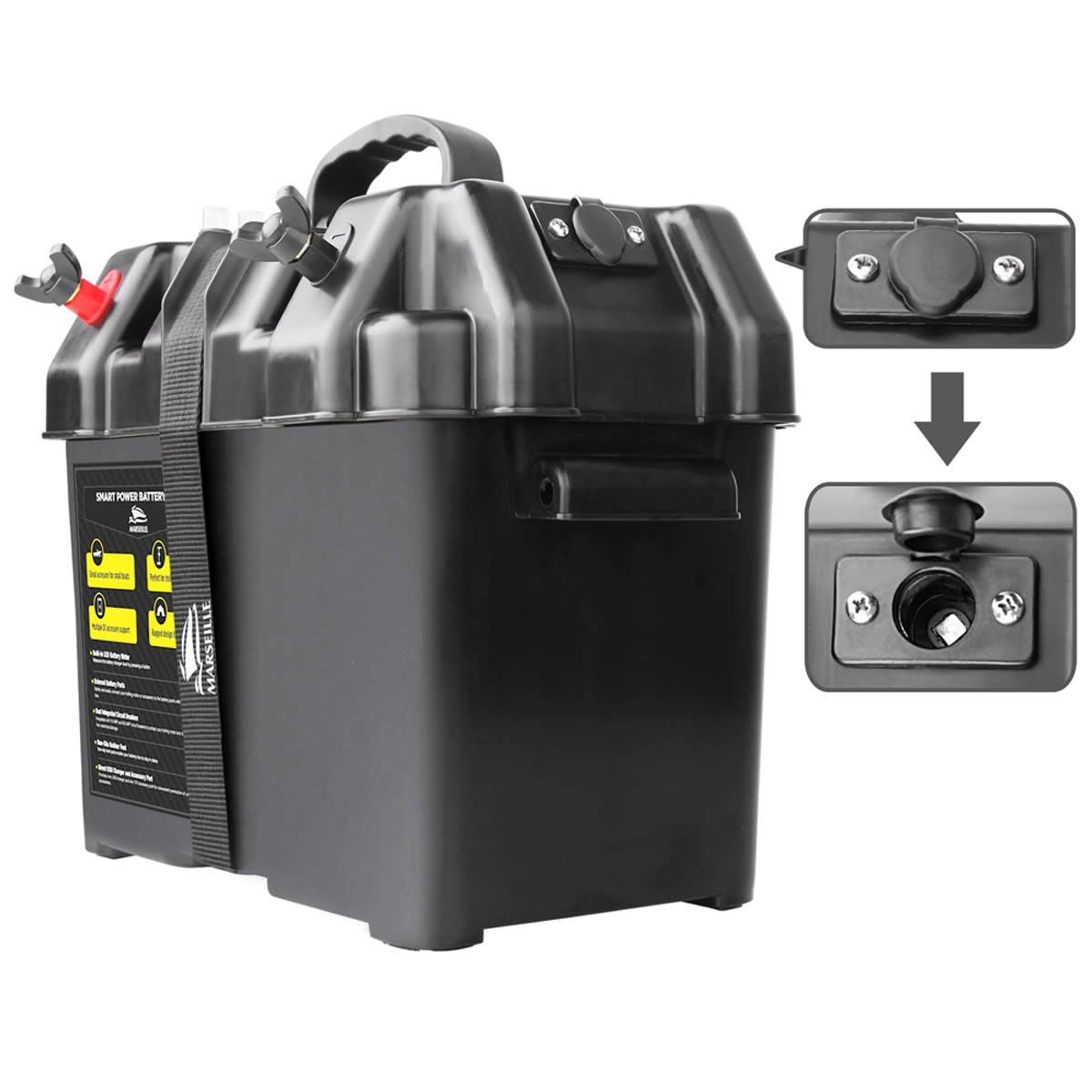 trolling motor battery box trolling motor battery box