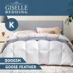 Giselle Bedding King Size 500GSM Goose Down Feather Quilt