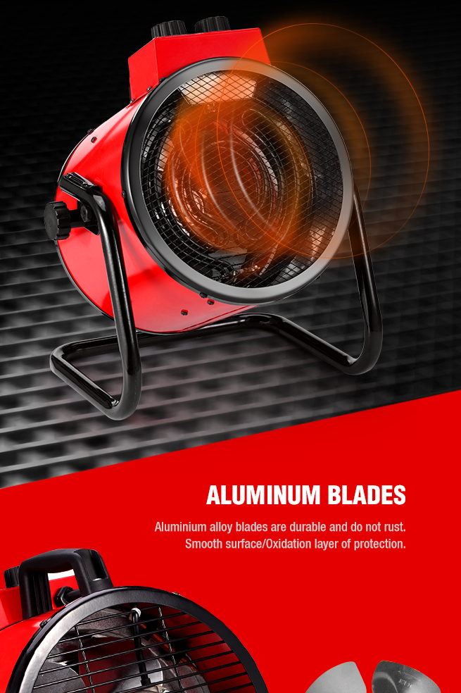 Free Standing Electric Industrial Fan Heater Carpet Dryer Crazy Sales