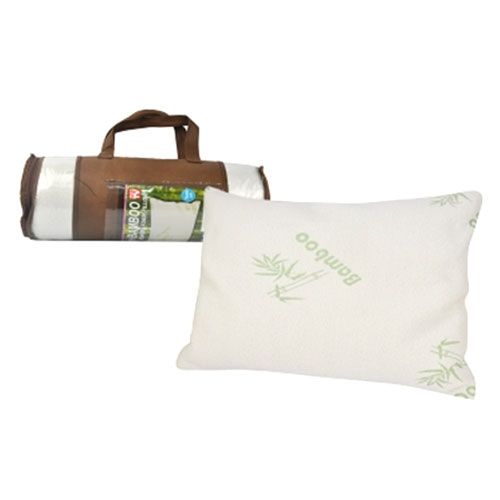 Bamboo Memory Foam Pillow with Carry Case