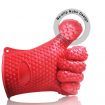 LUD Oven Glove Silicone Mitt Non Slip Heat Resistant