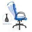 PU Leather Racing Office Computer Chair Tilt Adjustable Home Gaming Chair