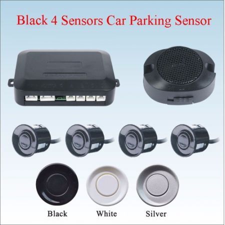 4 Parking Sensors Car Backup Reverse Radar Rearview Buzzer Sound Alarm AU 4 Parking Sensors Car Backup Reverse Radar Rearview Buzzer Sound Alarm AU