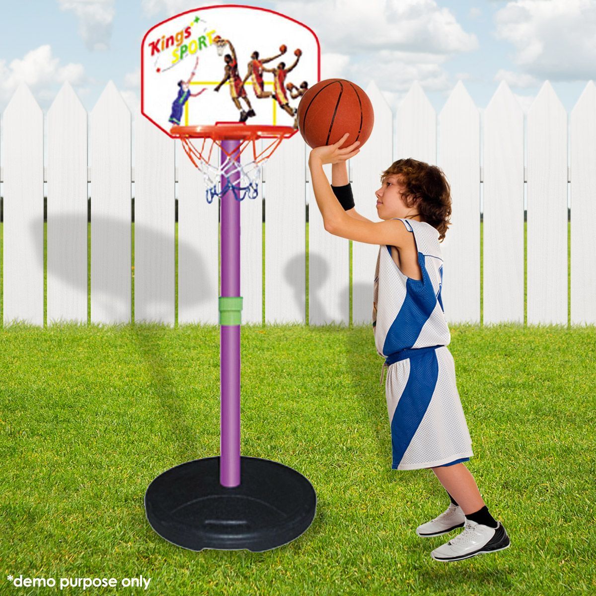Portable Kids Mini Basketball Toy Set