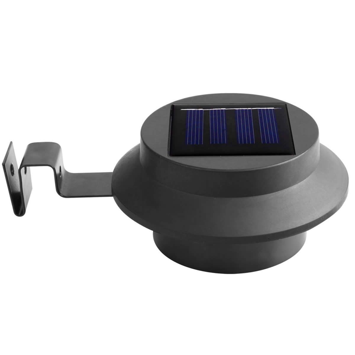 Set of 8 Solar Gutter Light Black Crazy Sales