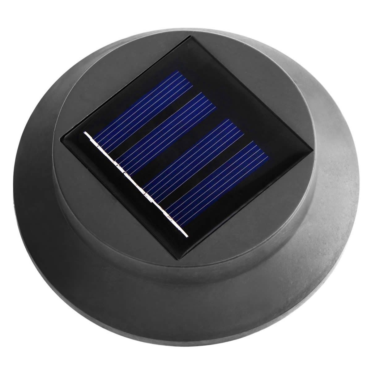 Set of 8 Solar Gutter Light Black Crazy Sales