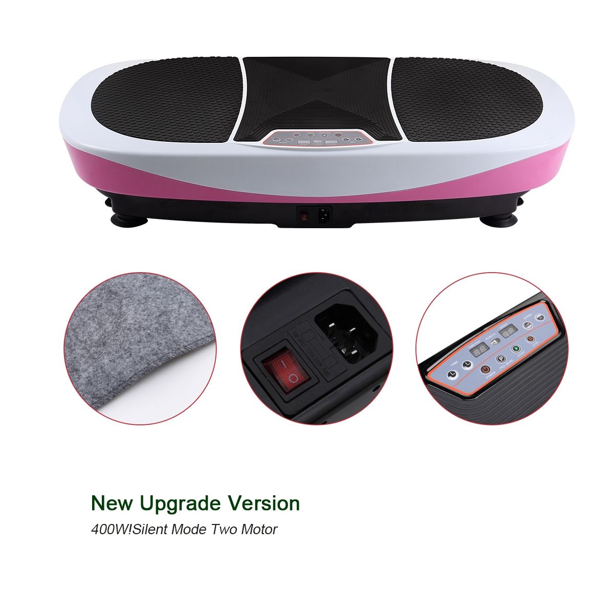 400W Genki 3rd Vibration Machine Whole Body Shaker Platform Crazy Sales