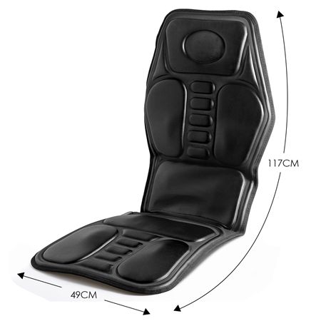 nikkai heated massaging car seat