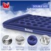 Bestway Double Inflatable Mattress Built-in Pillow Foot Pump 