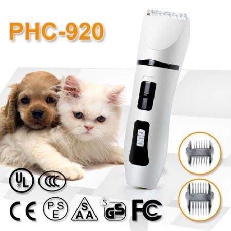 Rechargeable Detachable Blade Pet Grooming Clipper Cordless Electric Hair Trimmer for Quick Safe Cutting