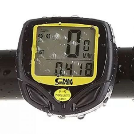 Wireless Waterproof LCD Display Bike Bicycle Sports Odometer Stopwatch Speedometer