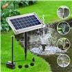 3.5w Solar Power Outdoor Fountain Water Pump with 4 Fountain Heads