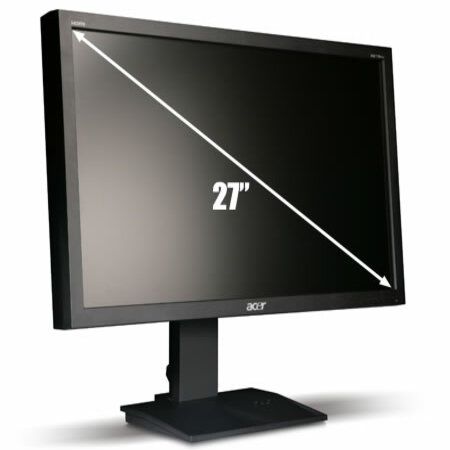 Acer B273H bmzidh 27インチ PCモニター HD画質（Acer B273H 27