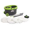 360 Degree Spin Mop & Bucket with Wheels with four Free Mop Heads 