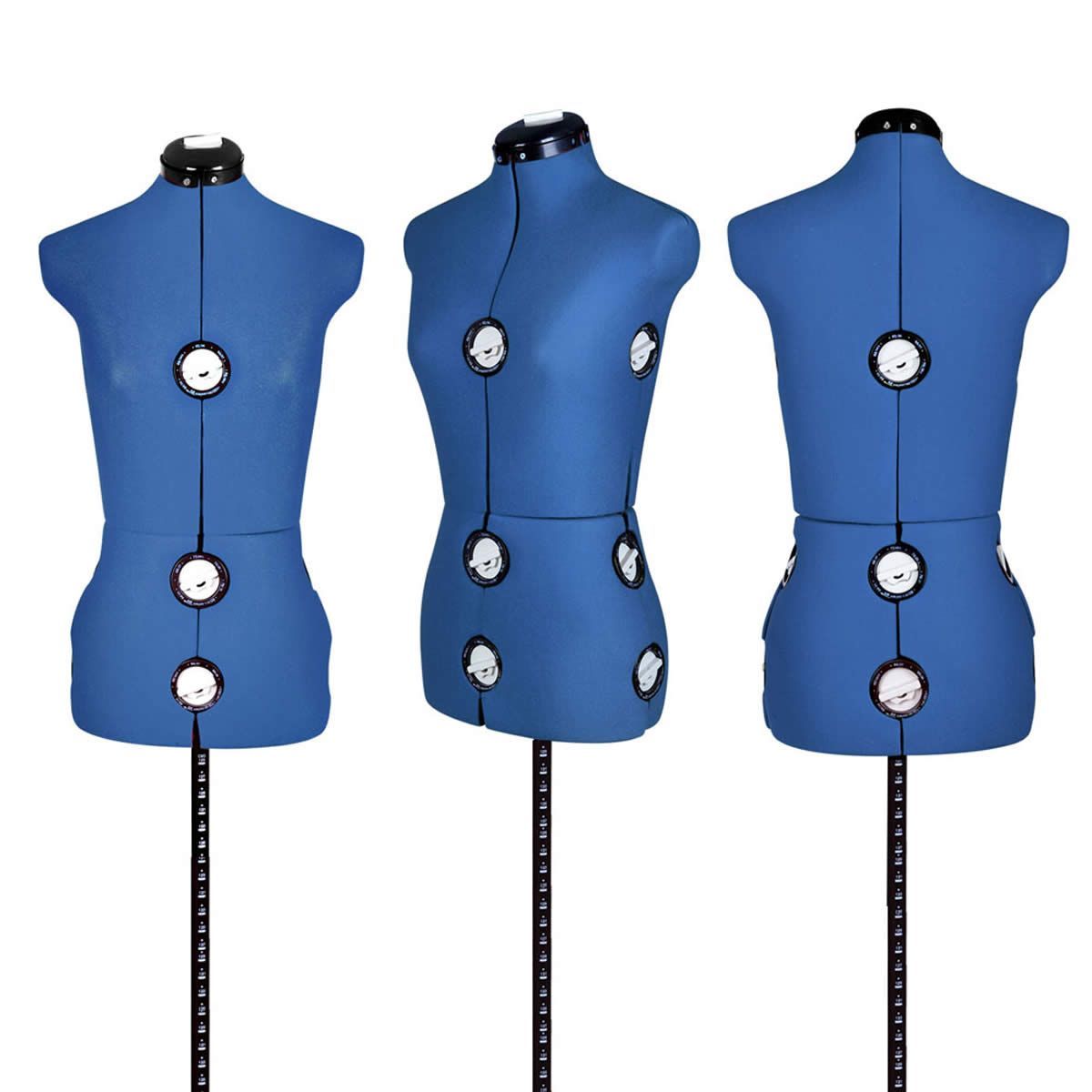 Adjustable Dressmaking Mannequin Size 8 14 Blue Crazy Sales   117995 693793 HD 