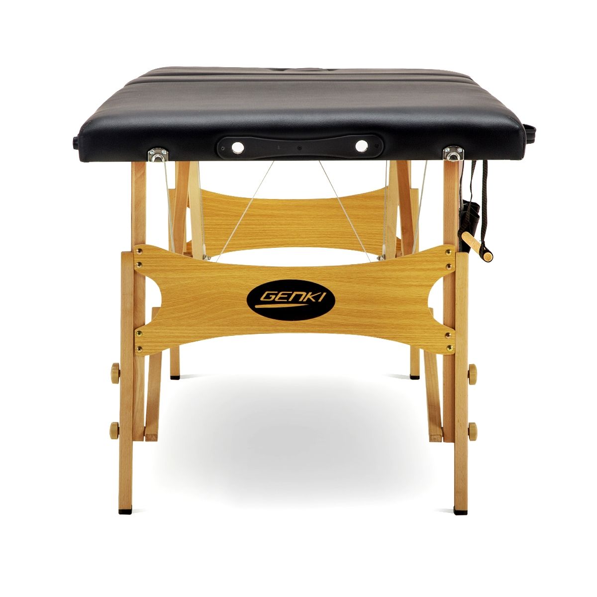 3 fold 75 CM Black Wooden Massage Therapy Bed Crazy Sales