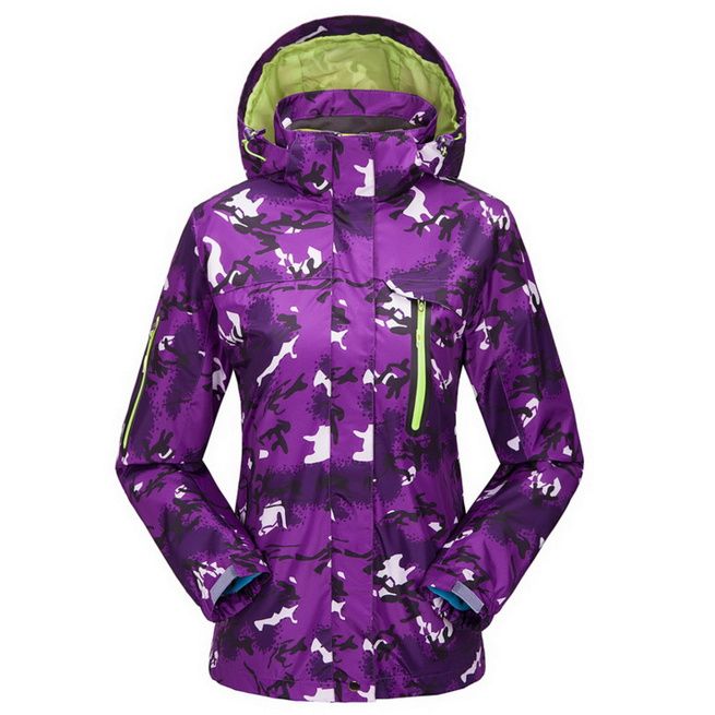 Women's Sports Coat Jacket Outdoor Waterproof Breathable twoinone