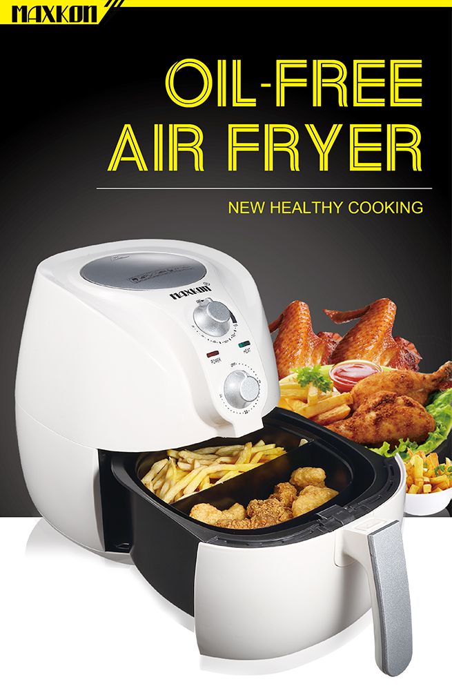 Certified Safe 3.2L Commercial Deep Fryer with Teflon Coated Basket
