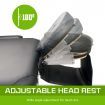 75cm Aluminium Portable Massage Table - BLACK