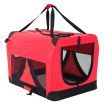 Portable Soft Dog Cage Crate Carrier XXXL RED