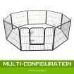 Pet Playpen Heavy Duty Foldable Dog Cage 8 Panel 31 inches