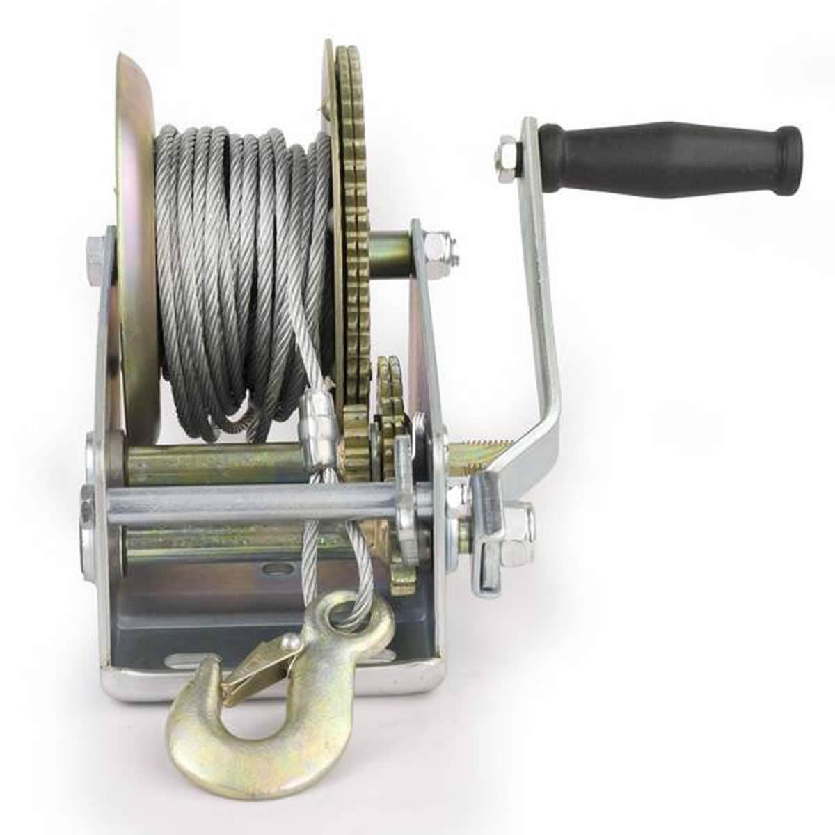 2500BLS / 1136kg 10m 2Speed Strap Hand Winch Crazy Sales