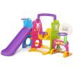 Colorful 7-in-1 Playset with Swing & Slide Toys