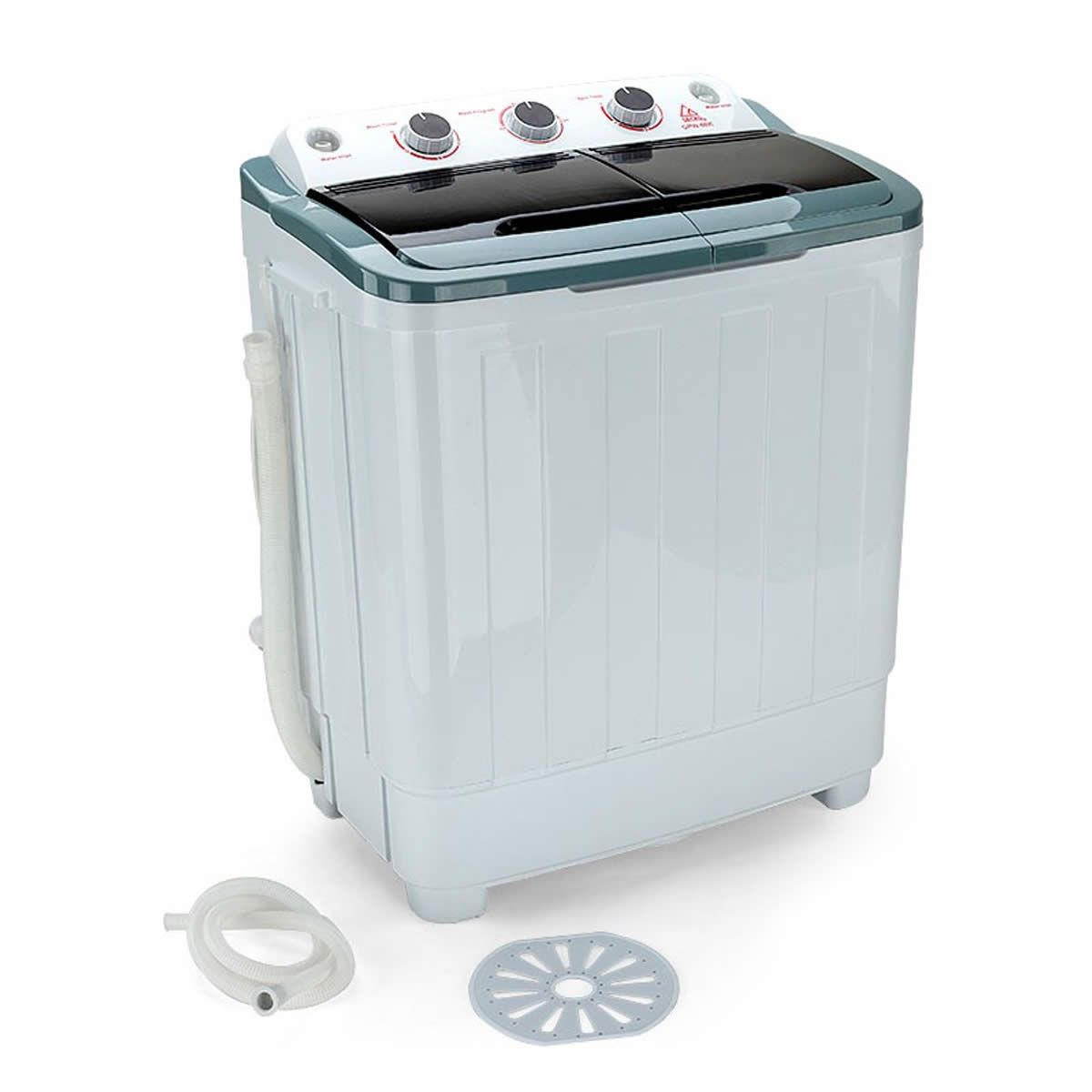 Gecko 5.5kg Twin Tub Portable Washing Machine for Camping Crazy Sales