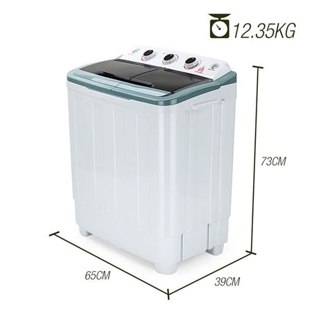 Devanti twin best sale tub washing machine