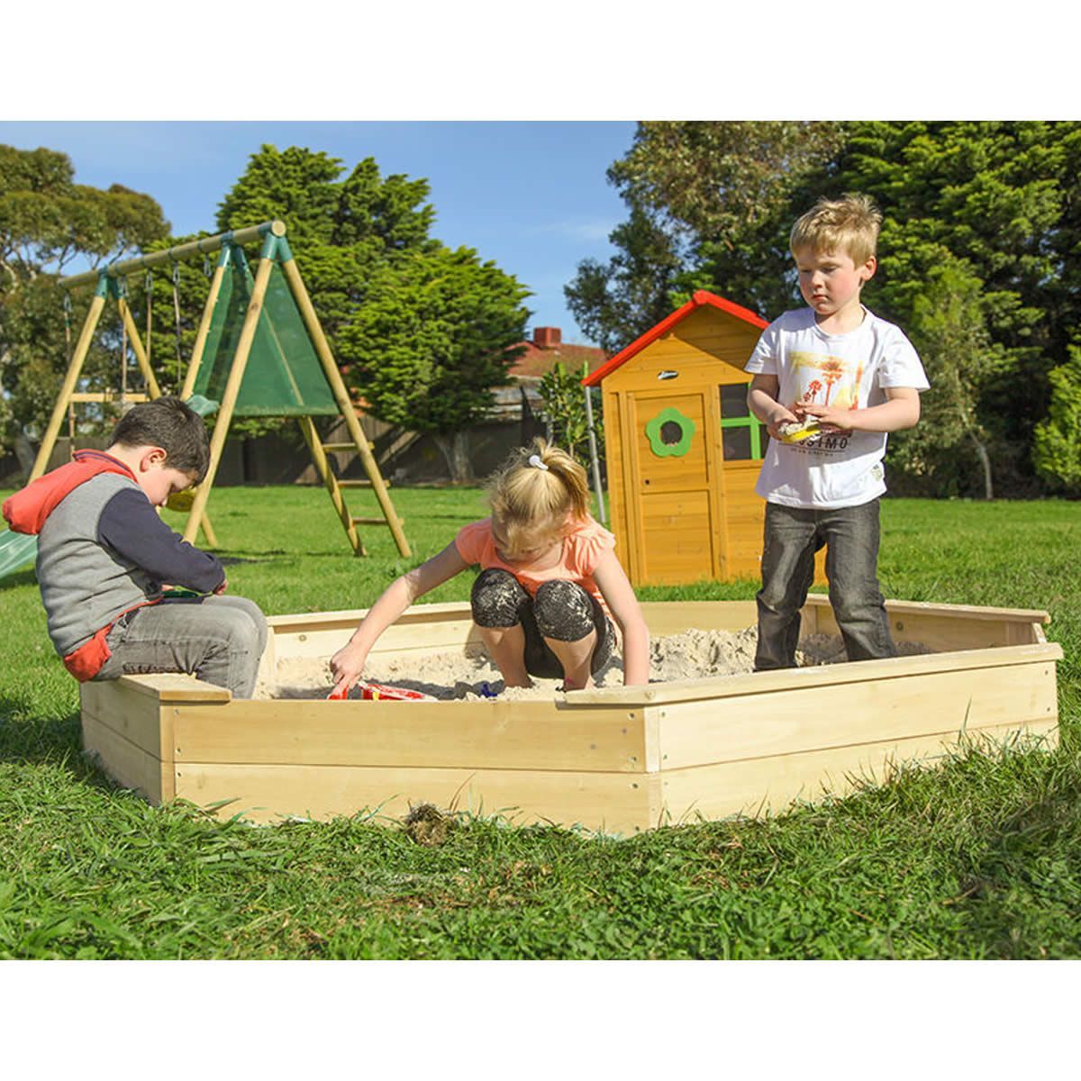 Lifespan Kids Large Octagonal Sand Pit | Crazy Sales