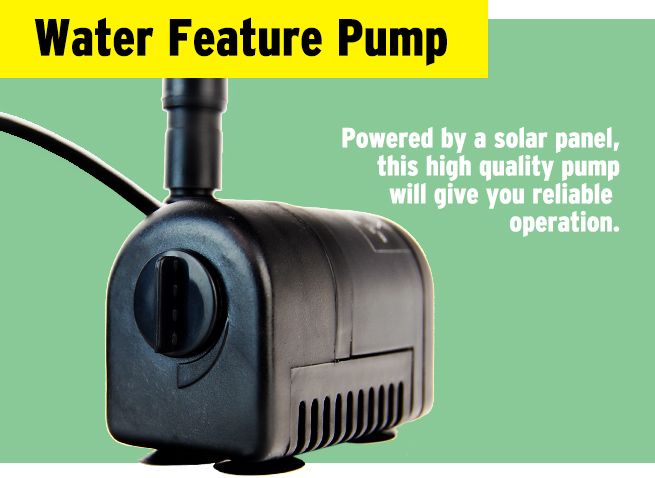 Solar Power Fountain/Pond/Pool Water Feature Pump Kit - Crazy Sales