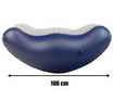 Super Crunch Bean Shaped Exercise Fitness Workout Ball with Free Pump