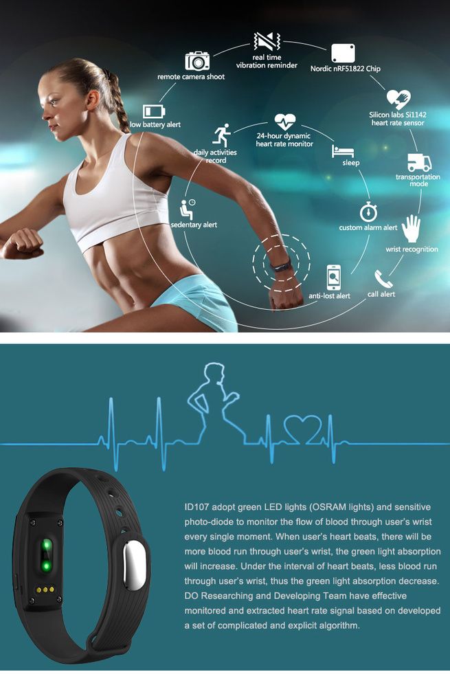 id107 fitness tracker