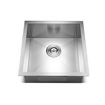 51x45cm Stainless Steel Under/Topmount Kitchen Sink