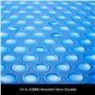 400 Micron Solar Swimming Pool Bubble Cover - 7M x 4M