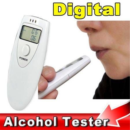 LUD Alcohol Breath Tester Pocket Digital Analyzer Breathalyzer Detector Testing