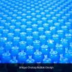 400 Micron Solar Swimming Pool Bubble Cover - 7M x 4M