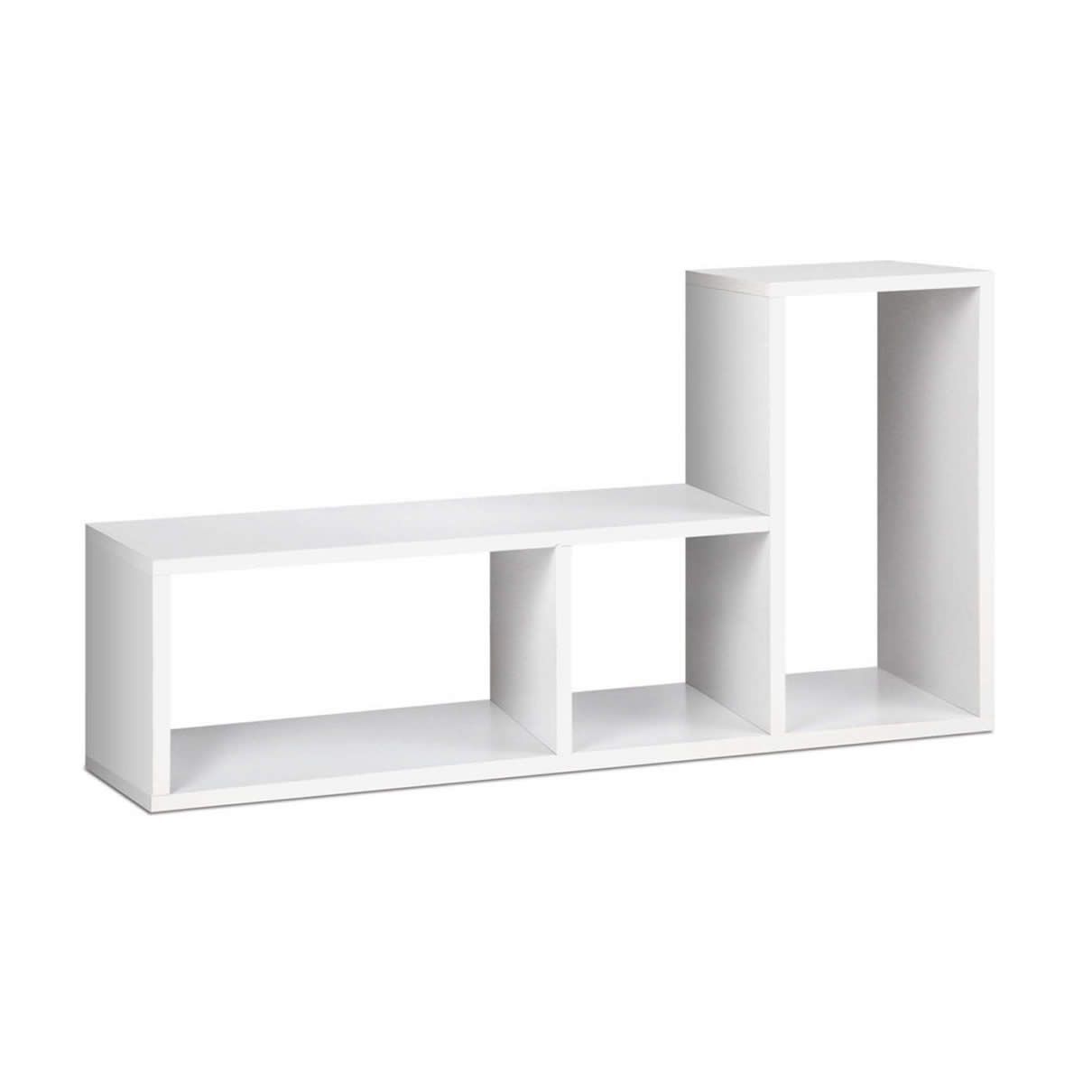 DIY L Shaped Display Shelf White