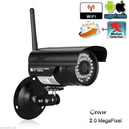 WiFi Outdoor Waterproof Wireless Night Home CCTV Security Network P2P IP Camera