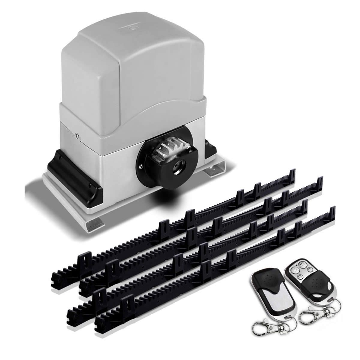 LockMaster Automatic Sliding Gate Opener with 2 Remote Controls Crazy