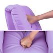 Keezi Kids Recliner Chair Purple PU Leather Sofa Lounge Couch Children Armchair