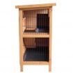 i.Pet Rabbit Hutch 91.5cm x 45cm x 82cm Chicken Coop Large Wooden House Run Cage Pet Bunny