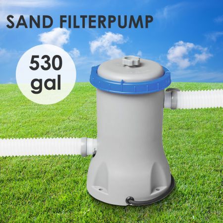 530gal flowclear filter pump