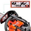 Giantz 25CC Commercial Petrol Chainsaw - Red & Black