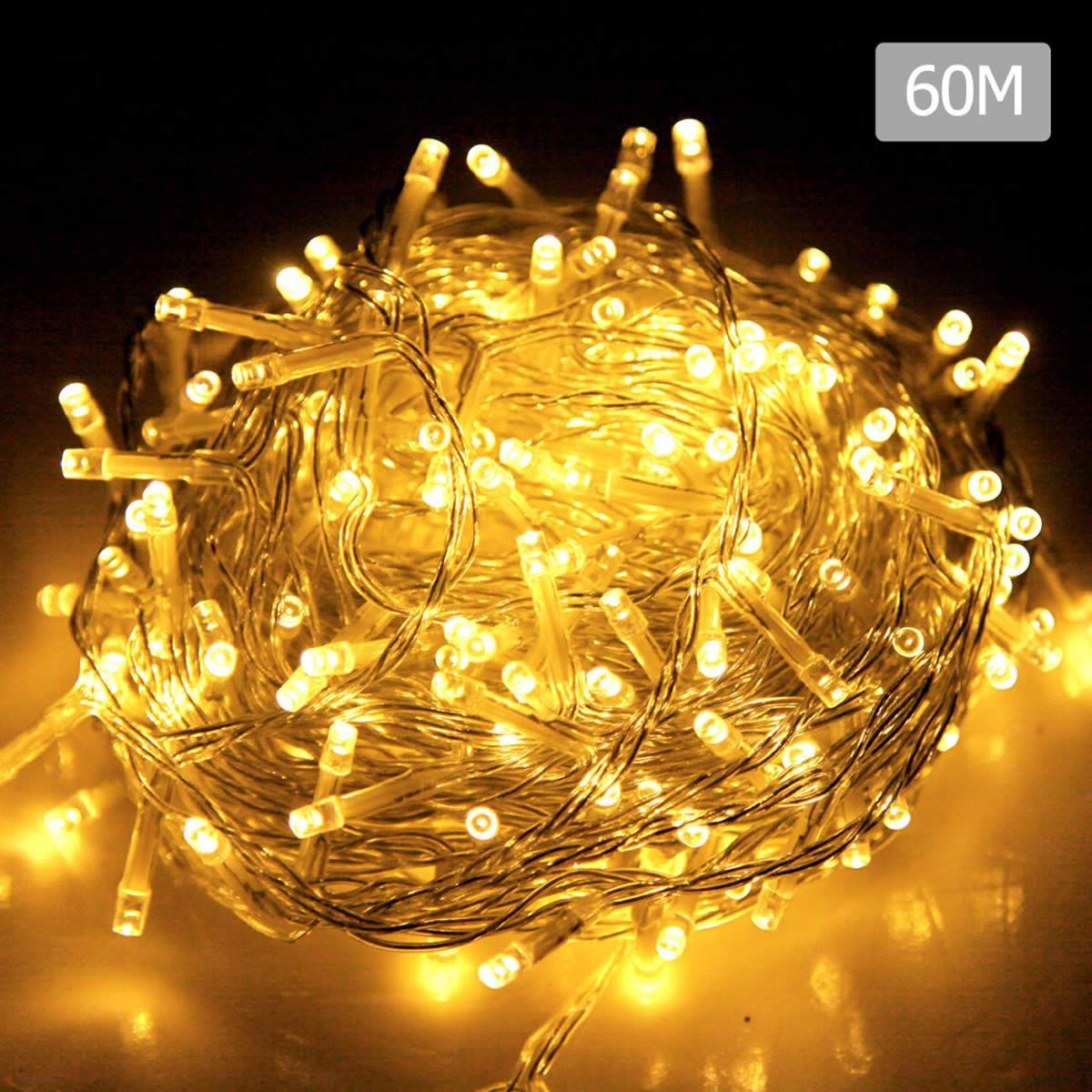 500 LED Christmas String Lights - Warm White