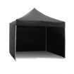 Wallaroo 3x3 Marquee - Pop Up Gazebo - Black