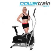 Powertrain 2-in-1 Elliptical Cross Trainer and Exercise Bike