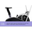 Powertrain 2-in-1 Elliptical Cross Trainer and Exercise Bike