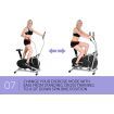 Powertrain 2-in-1 Elliptical Cross Trainer and Exercise Bike